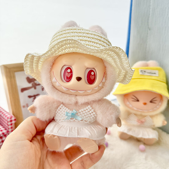 Clothes only!! Labubu 17cm keychain cute custom clothes outfits - 0523 - Picture 1 of 1
